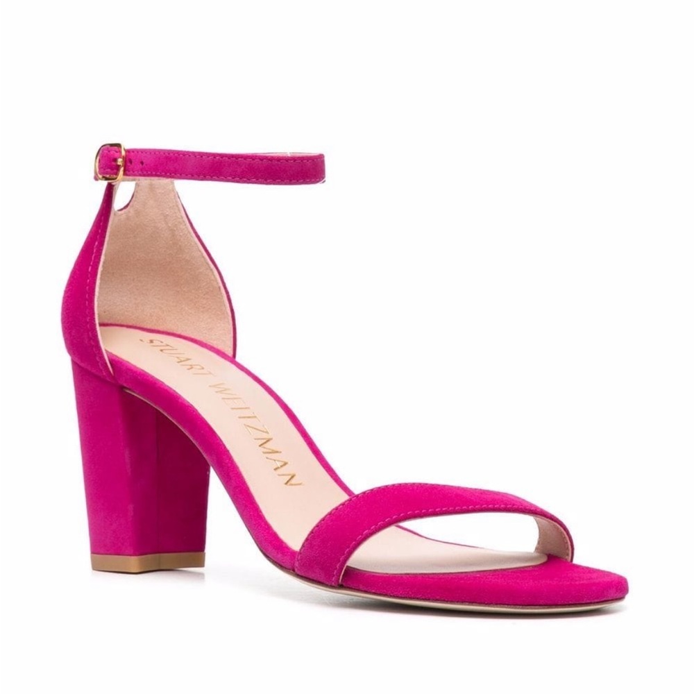 Stuart Weitzman Nearly Nude Heeled Sandals